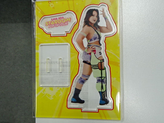 スターダム　アクスタプレート　飯田沙耶