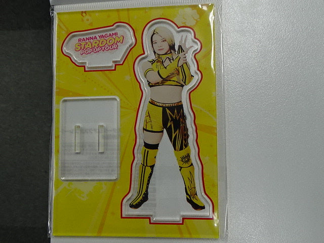 スターダム　アクスタプレート　八神蘭奈