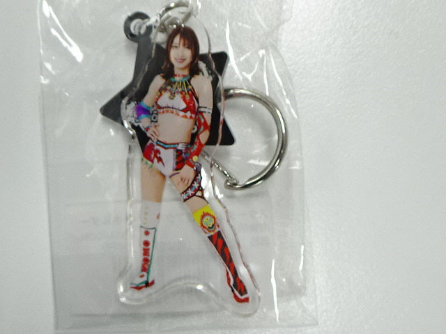 スターダム　2連アクリルキーホルダー　向後桃