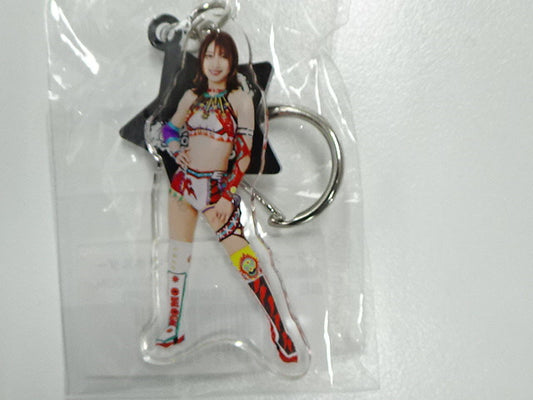 スターダム　2連アクリルキーホルダー　向後桃