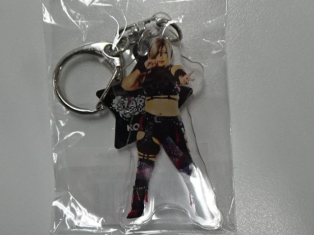 スターダム　2連アクリルキーホルダー　小波