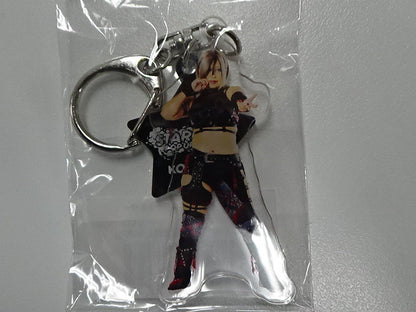 スターダム　2連アクリルキーホルダー　小波