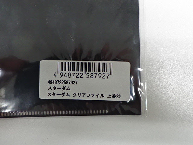 スターダム　クリアファイル　上谷沙弥