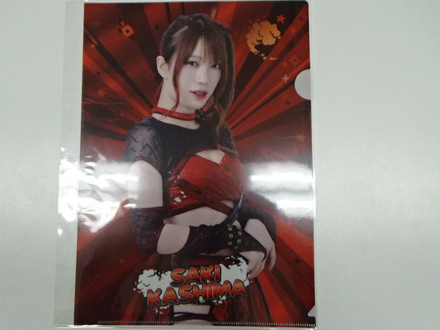 スターダム　クリアファイル　鹿島沙希