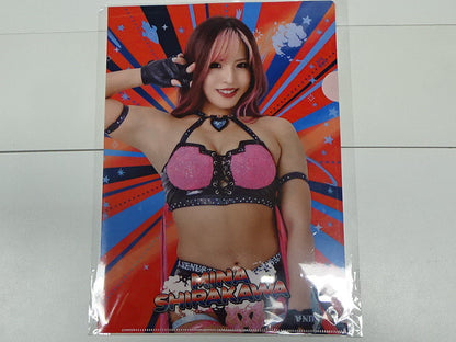 スターダム　クリアファイル　白川未奈